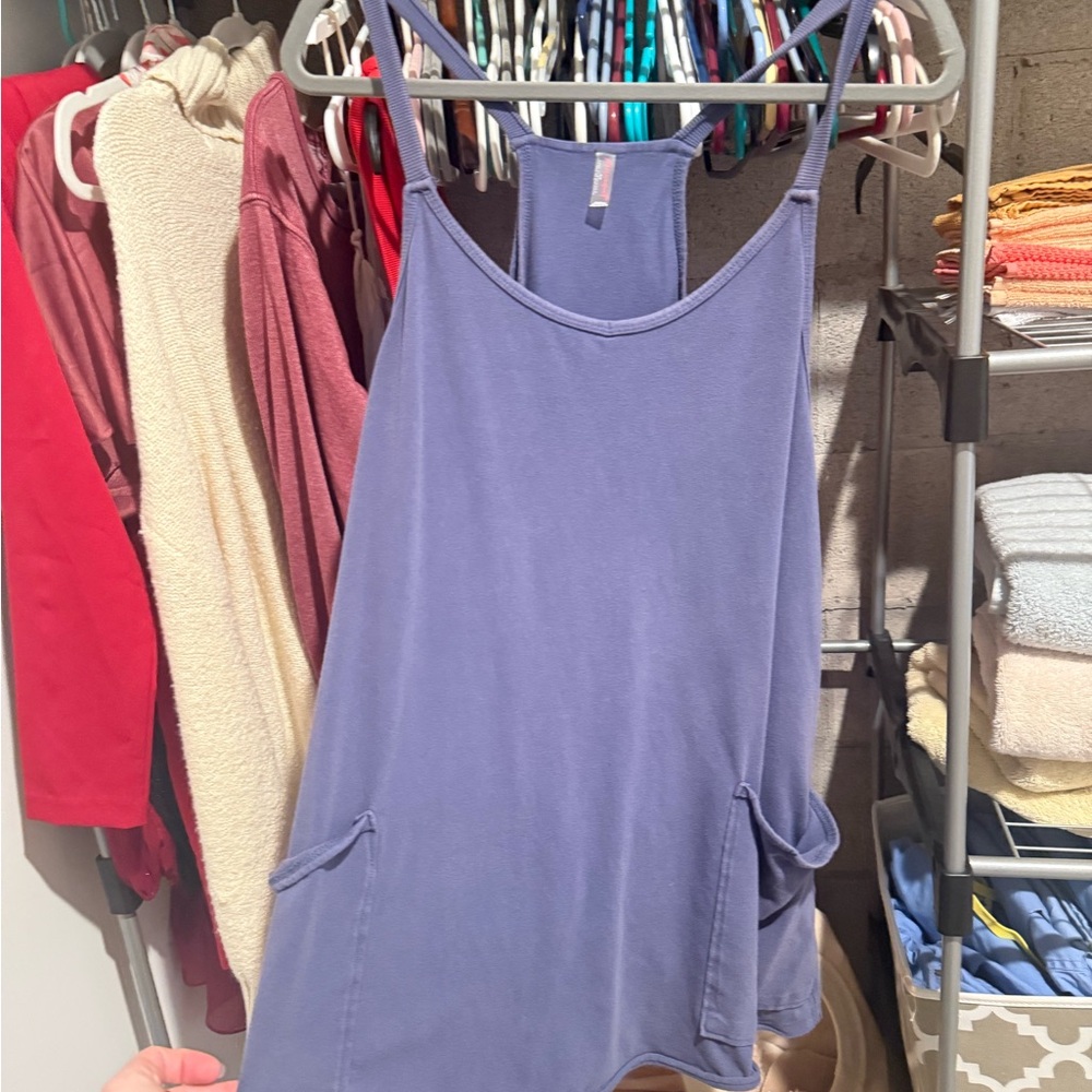 FP Movement by Free People Purple/Denim Jumpsuit